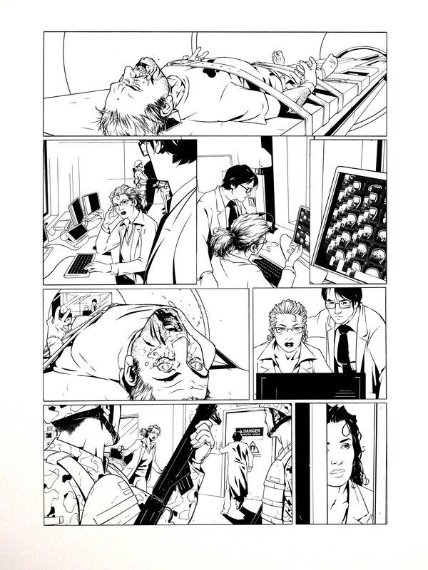 Philippe Vandaële, Alice MATHESON TOME 01 PAGE 44 - Comic Strip