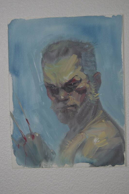 Old Man Logan par Esad Ribic - Planche originale