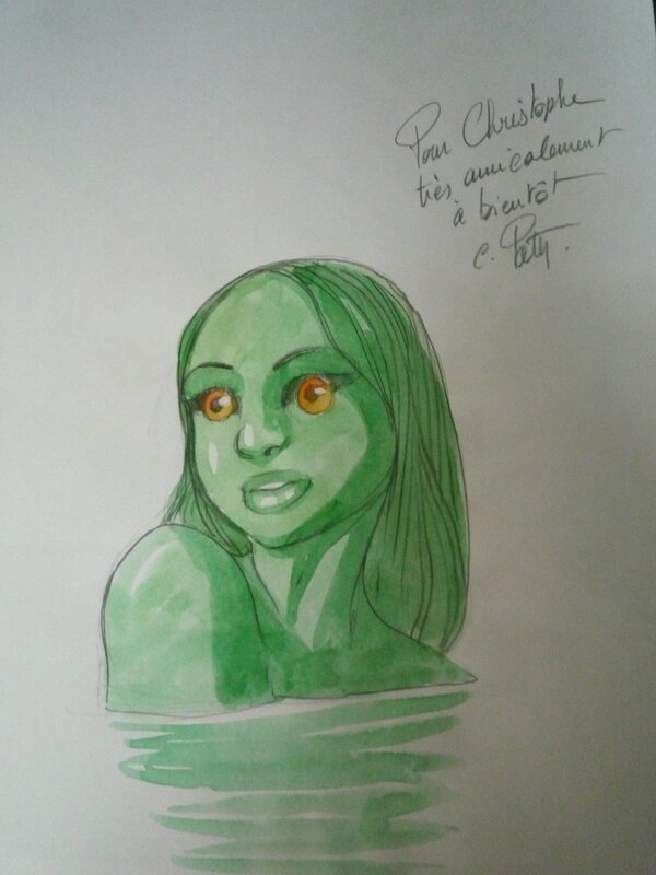 Verte by Christian Paty - Sketch