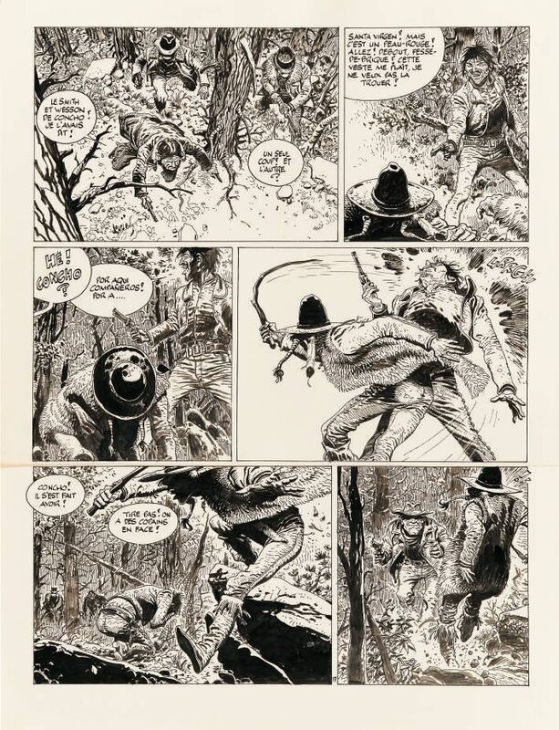 Hermann, Greg, Comanche - Les shériffs - Comic Strip