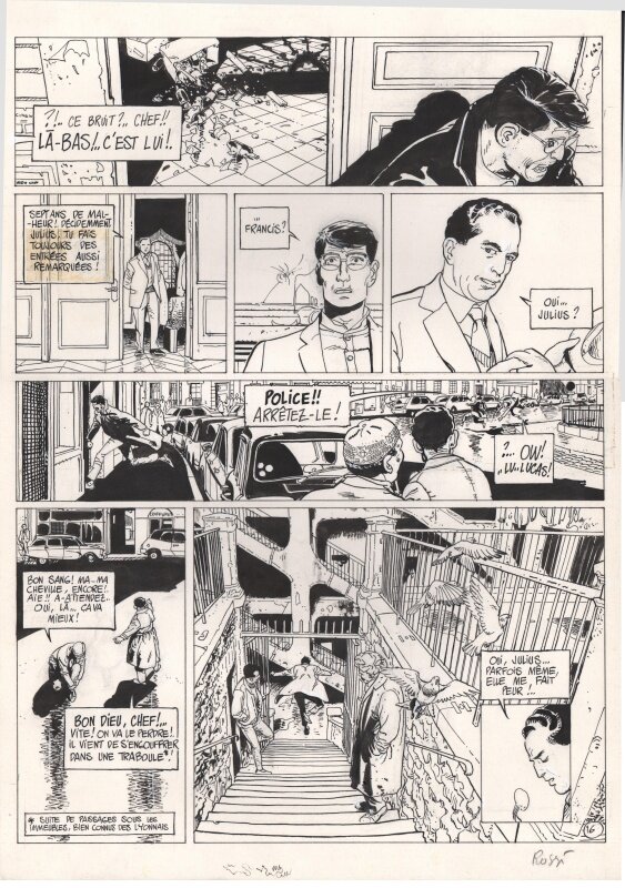 Christian Rossi, Serge Le Tendre, Les errances de Julius Antoine - tome 2 (page 22) - Comic Strip
