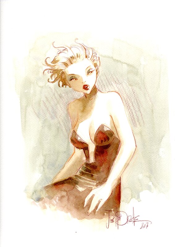 Jean-Baptiste Andréae, Wilfrid Lupano, Manie Ganza - Azimut - Original Illustration