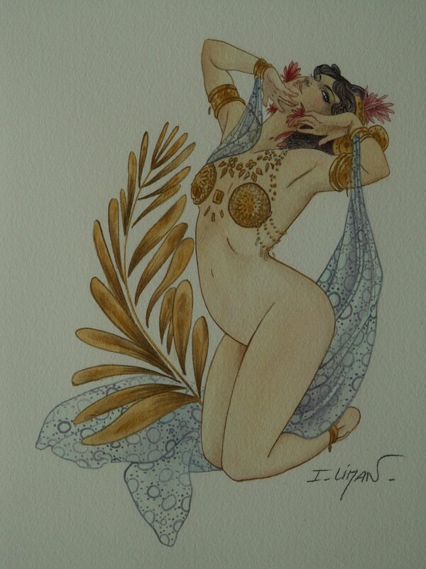 Orientale by Ingrid Liman - Original Illustration