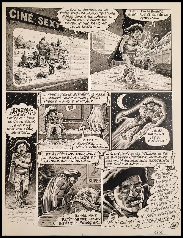 1994 - Superdupont - Solé - Les âmes noires - Comic Strip