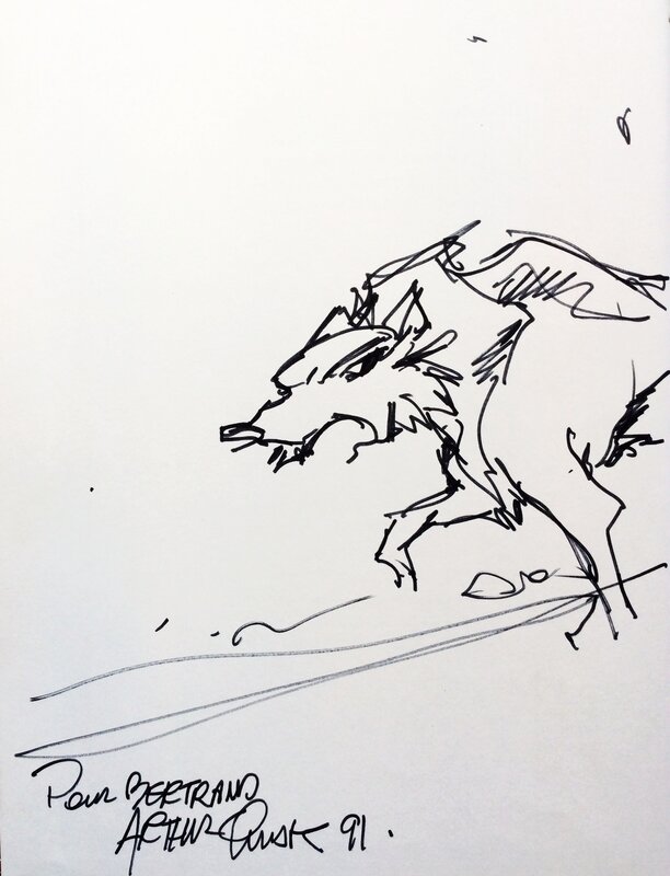 Soleil des Loups by Arthur Qwak - Sketch
