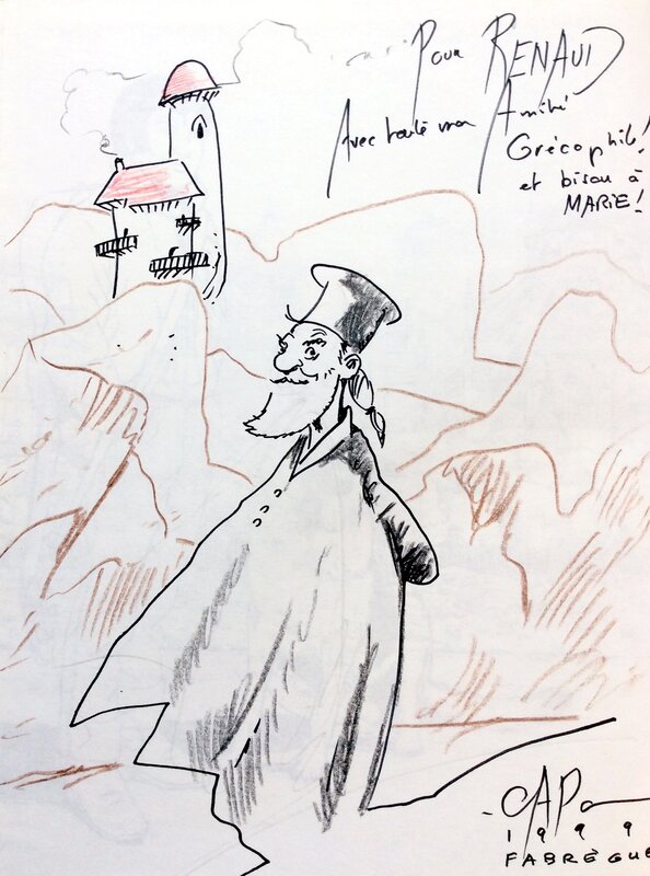 Loïc Francoeur by Bernard Capo - Sketch