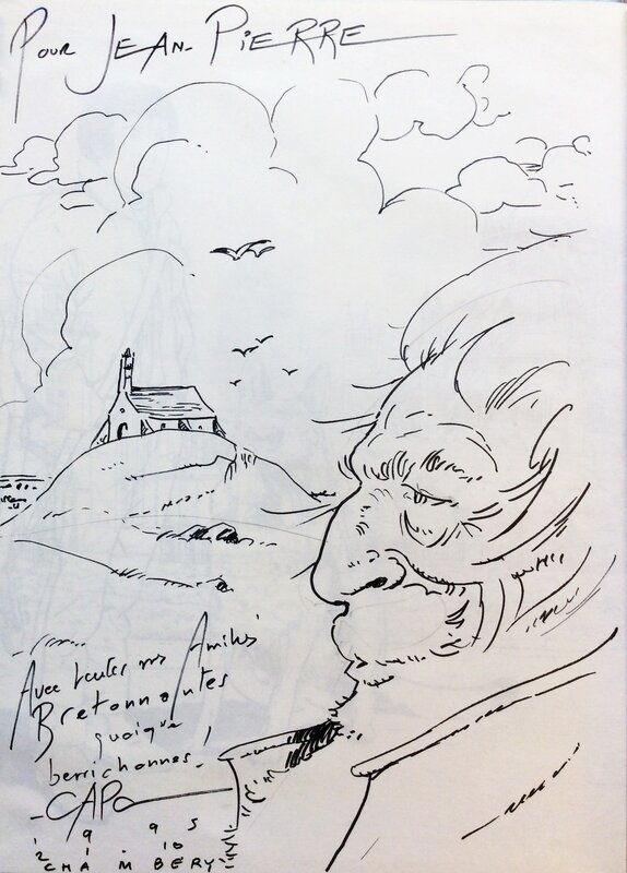 Loïc Francoeur by Bernard Capo - Sketch