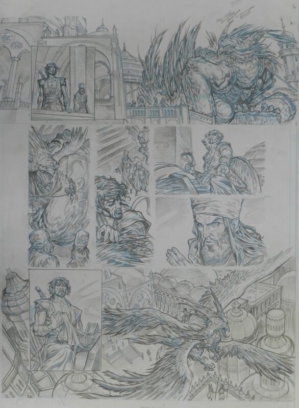 Paolo Martinello, 3 Souhaits T3, planche page 10 - Comic Strip