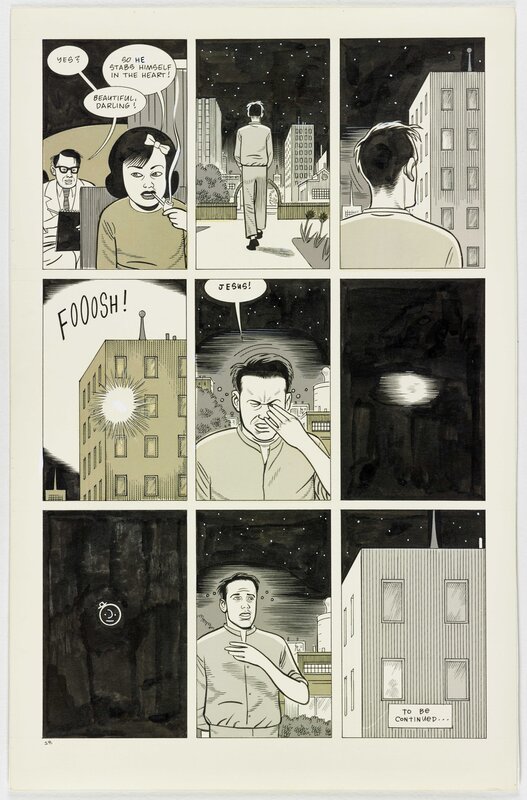 Daniel Clowes, Eightball # 9 Like a Velvet Glove Cast in Iron - Planche originale