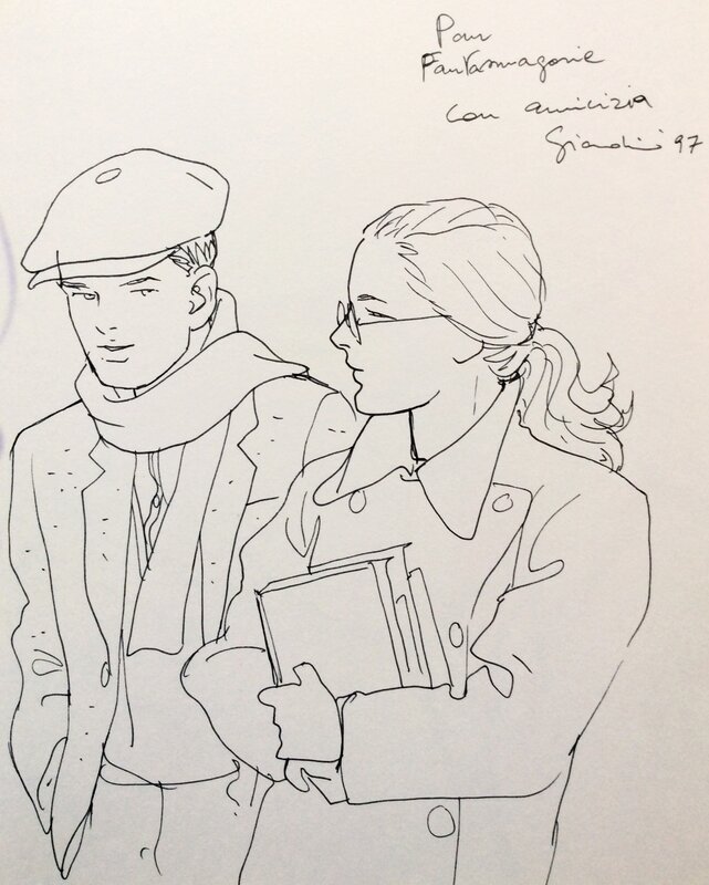 Jonas Fink by Vittorio Giardino - Sketch
