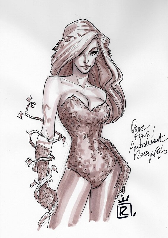 Mathieu Reynes Poison Ivy - Sketch