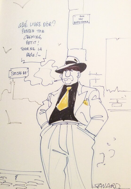 Dick Herisson by Didier Savard - Sketch
