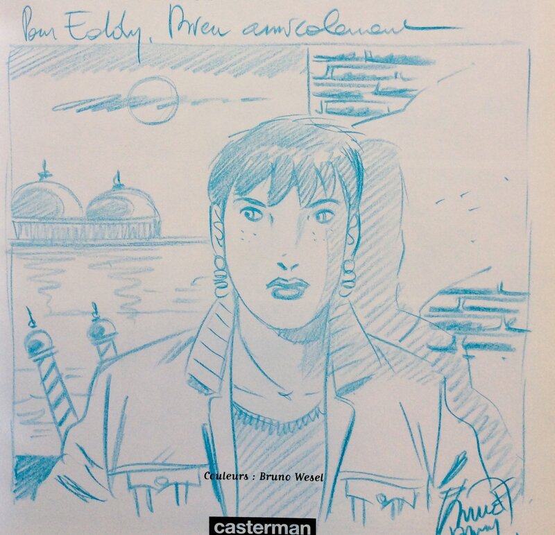 André Taymans, Caroline Baldwin - Eddy - Sketch