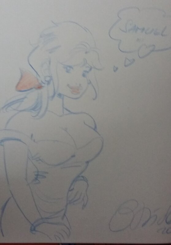 Pin UP by Bruno Di Sano - Sketch