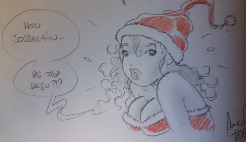 Mere noel by Patrick Larme - Sketch