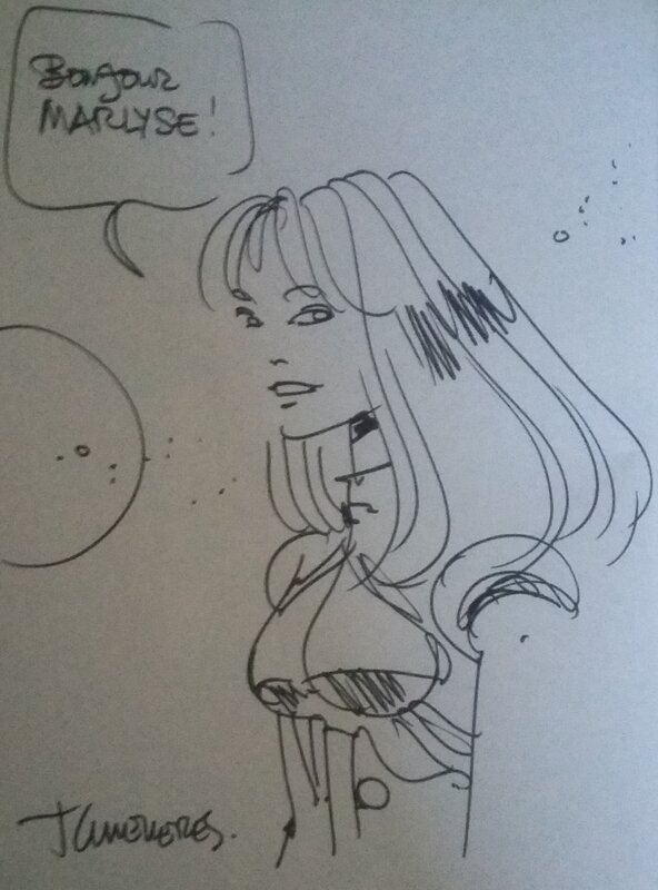 Laureline par Jean-Claude Mézières - Dédicace