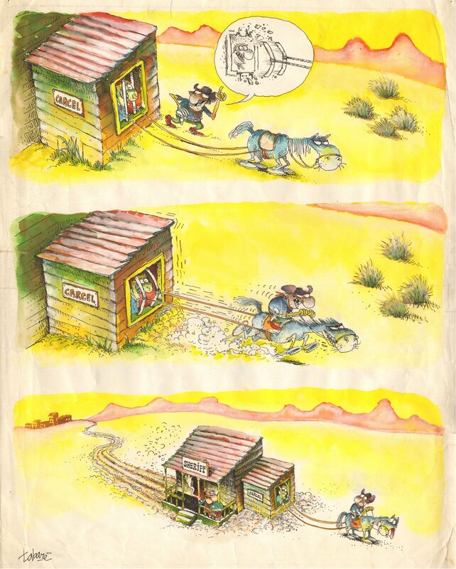 Escape by Tabaré Gómez - Comic Strip