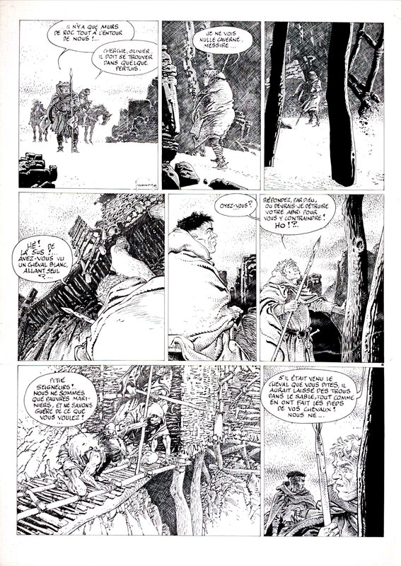 Hermann, Les Tours de Bois-Maury - Sigurd (Tome 6) - Planche n°8 - Comic Strip