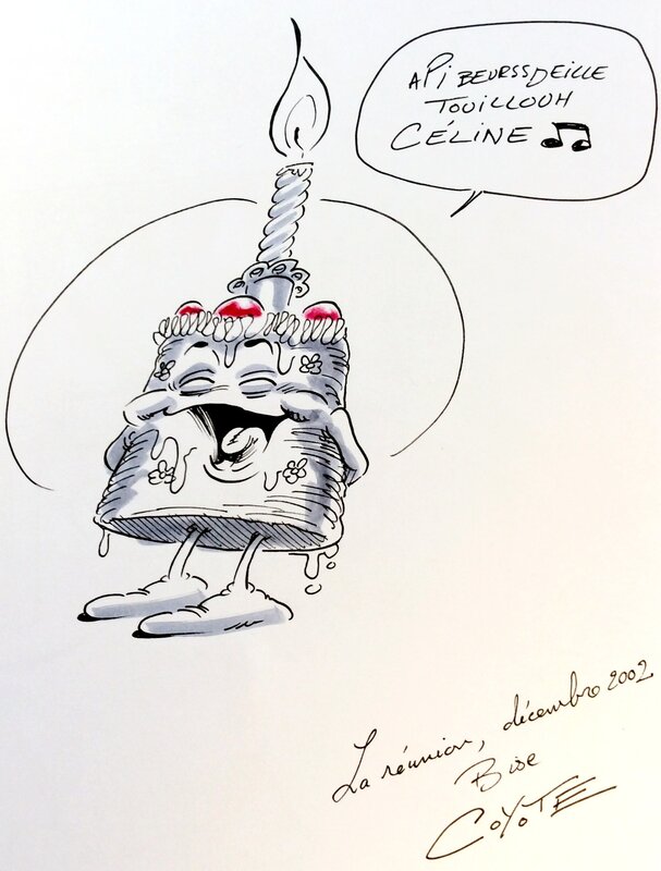 Mammouth & Piston par Coyote - Dédicace
