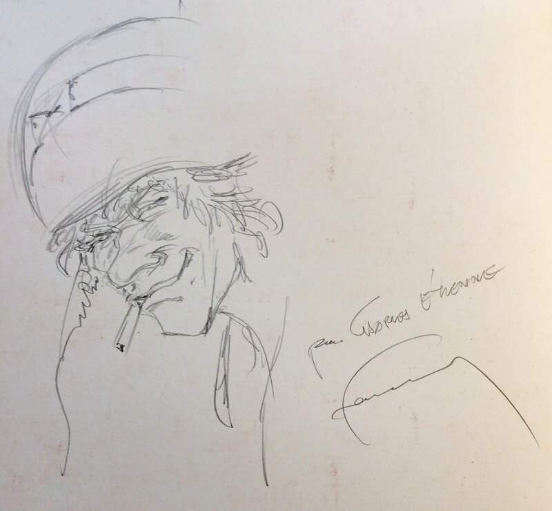 Jérémiah by Hermann - Sketch