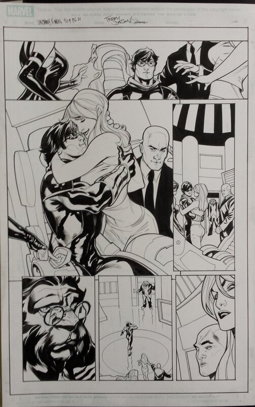 Terry Dodson, Rachel Dodson, Uncanny X-men - Terry Dodson - Planche originale