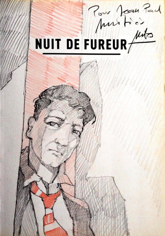 Dédicace Miles Hyman - Nuit de fureur - Dédicace