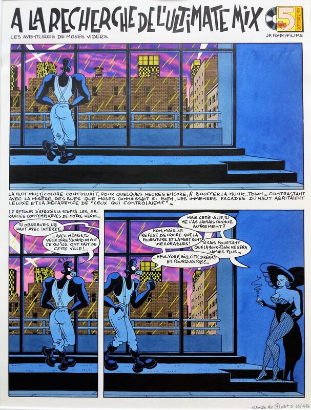 Filips, A la recherche de l`ultimate mix - Comic Strip
