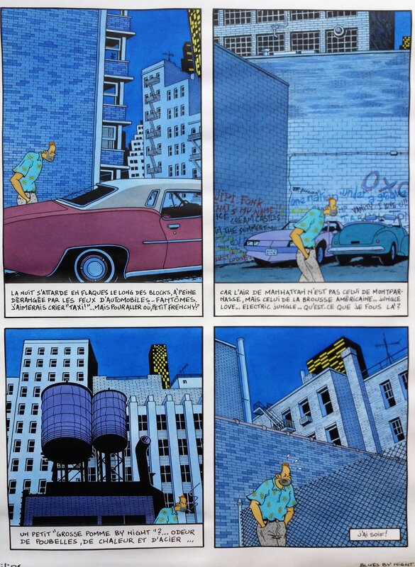 Blues by Night #2 par Filips - Planche originale