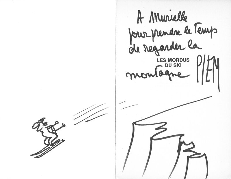 Les mordus du ski by Piem - Sketch