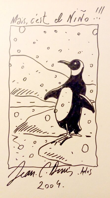 Pingouin by Jean-Claude Denis - Sketch