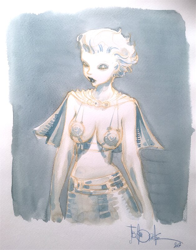 Azimut by Jean-Baptiste Andréae - Original art