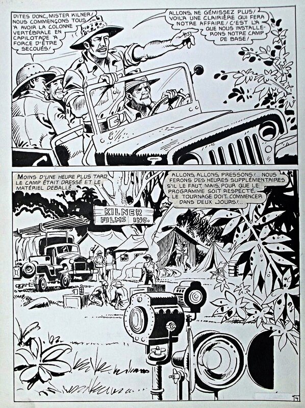 Vítor Péon, Planche parue dans le magazine 