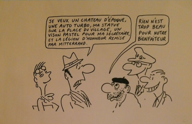Georges Wolinski, Création d'une Entreprise, dessin n°2 sur 3 - Comic Strip