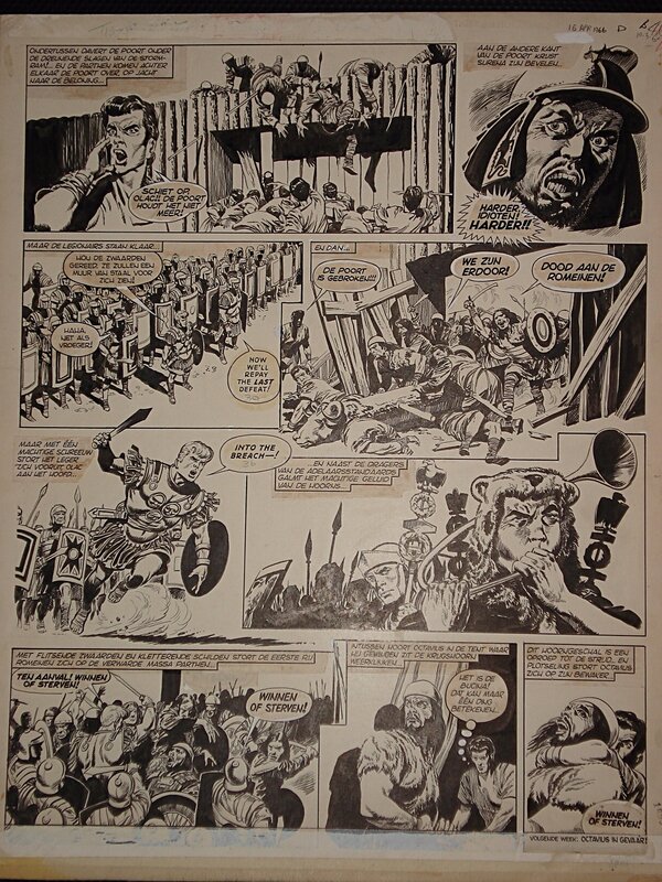 Olac the Gladiator by Don Lawrence - Comic Strip
