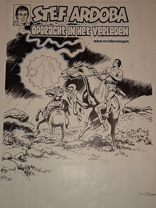 Bert Bus, Stef Ardoba - opdracht in het verleden - Couverture originale