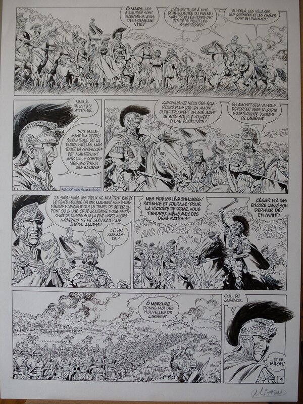 Jean-Yves Mitton, Vae Victis Tome 15 Planche 3 - Comic Strip