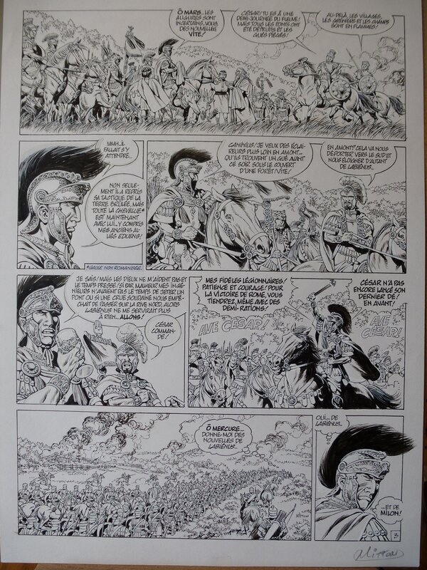 Jean-Yves Mitton, Vae Victis Tome 15 Planche 3 - Planche originale