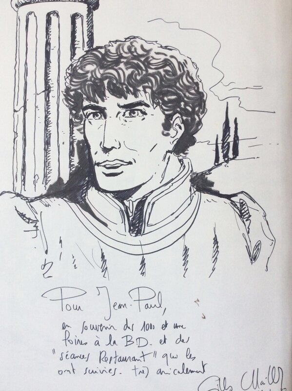 Vasco - Jean-Paul by Gilles Chaillet - Sketch