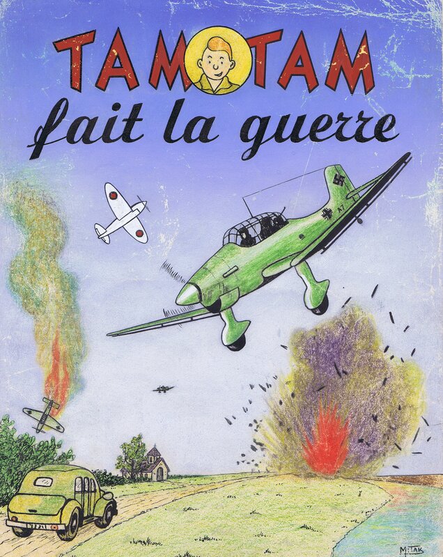 MiTacq, Tamtam fait la guerre - Original Cover