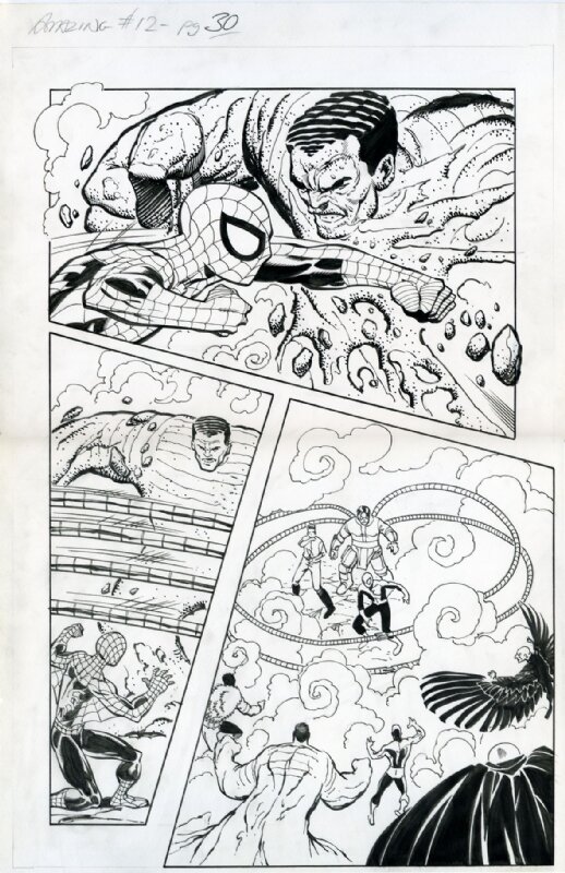 John Byrne, Rodney Ramos, John Beatty, Amazing Spider-man - John Byrne - Spidey & sinister 6 - Comic Strip