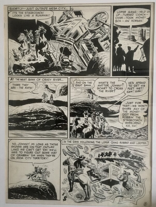 Toth All-American Western #109 - Comic Strip