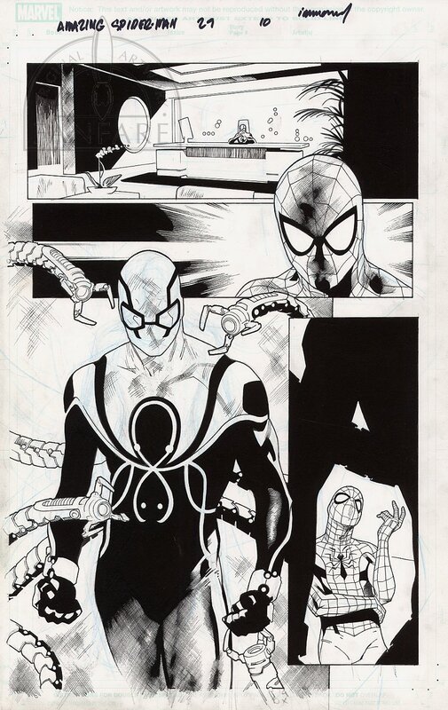 Stuart Immonen, Wade Von Grawbadger, Amazing Spider-Man - Spidey Doc Ock - Comic Strip