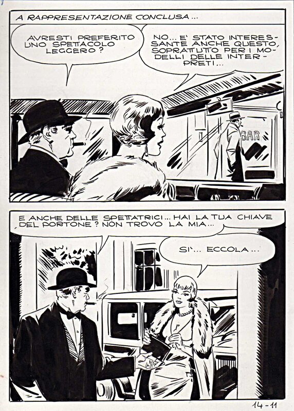Athos Cozzi, Al Capone n°14 planche 11 (Editions Brandt) - Comic Strip