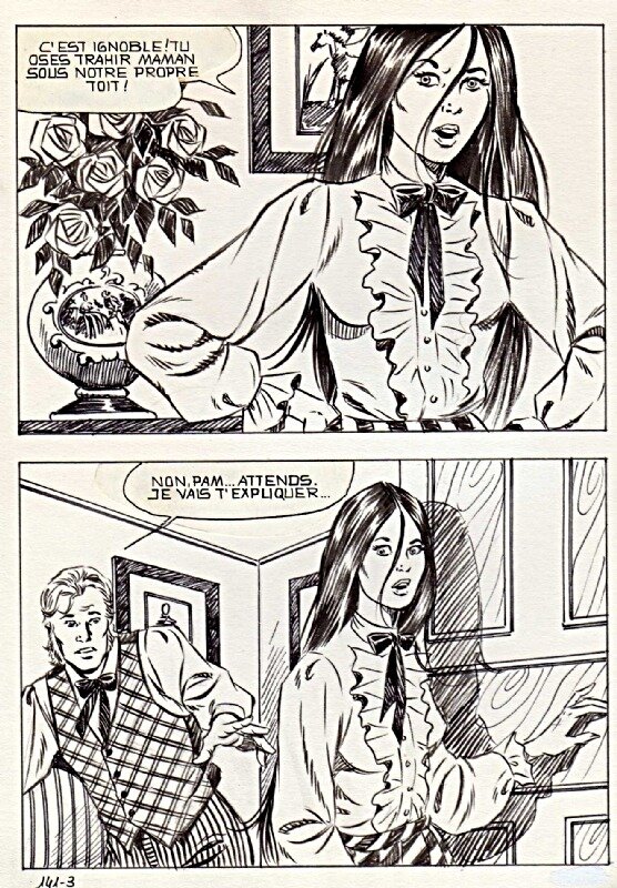 Alberto Del Mestre, Les Touaregs - La Schiava n°18 (série jaune n°124) page 3 - Comic Strip
