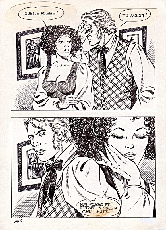 Alberto Del Mestre, Les Touaregs - La Schiava n°18 (série jaune n°124) page 6 - Comic Strip