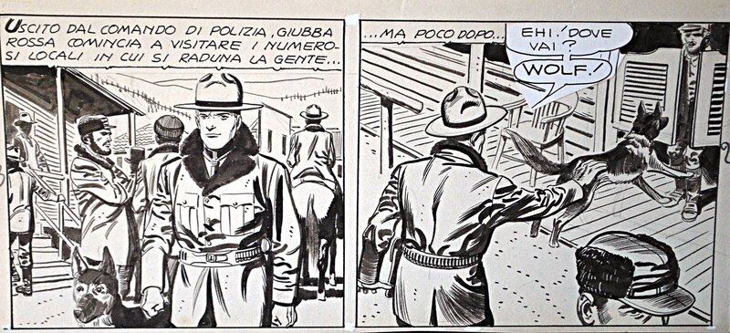 Sergent Dick, les Tuniques rouges (Giubba rossa) by Sergio Tarquinio - Comic Strip