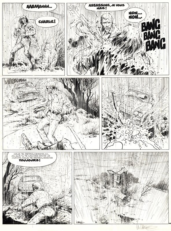 William Vance, Jean Van Hamme, XIII - Le Jour du Soleil Noir - Comic Strip