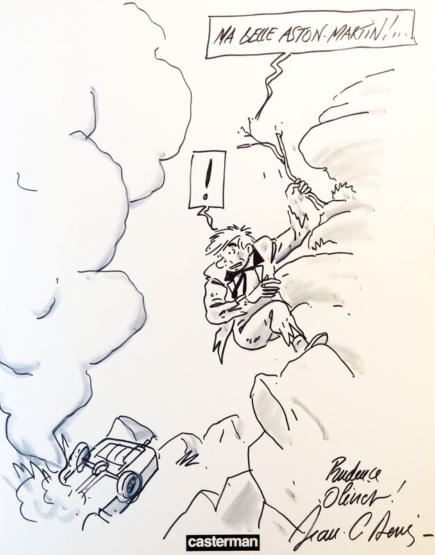 Luc Leroi by Jean-Claude Denis - Sketch
