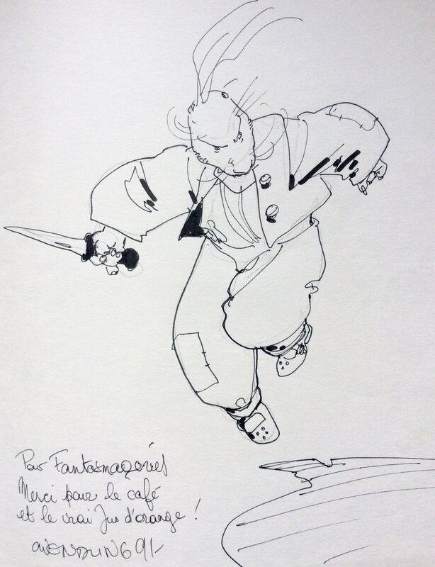 Assassin by Claire Wendling - Sketch