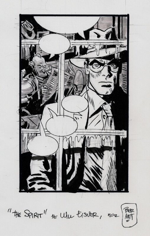 Jordi BERNET - The Spirit - Original Illustration